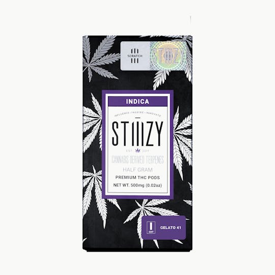 STIIIZY - Vape Cartridge - GELATO 41 .5G CDT Pod - STIIIZY - 1