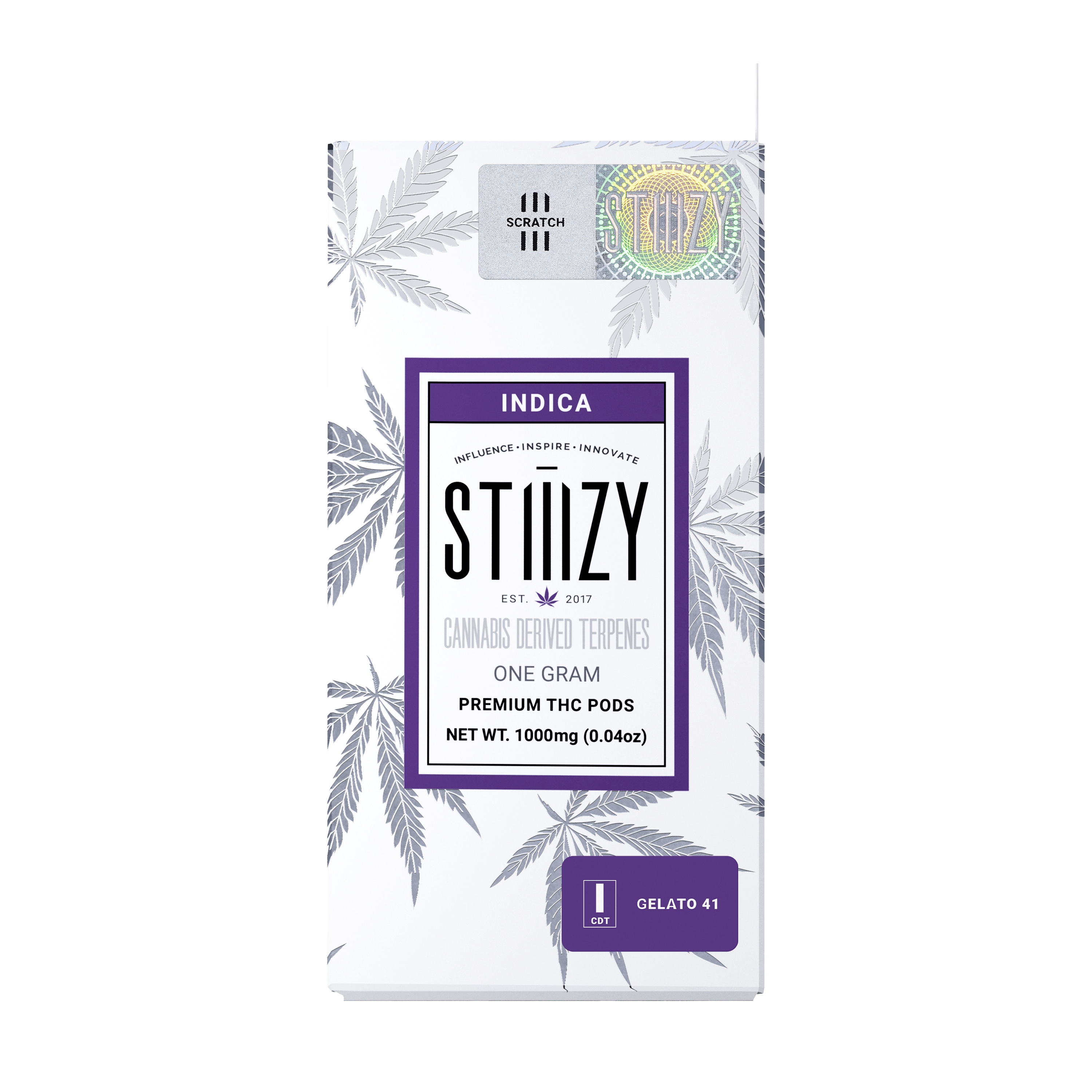 STIIIZY - Vape Cartridge - GELATO 41 1G CDT Pod - STIIIZY - 1