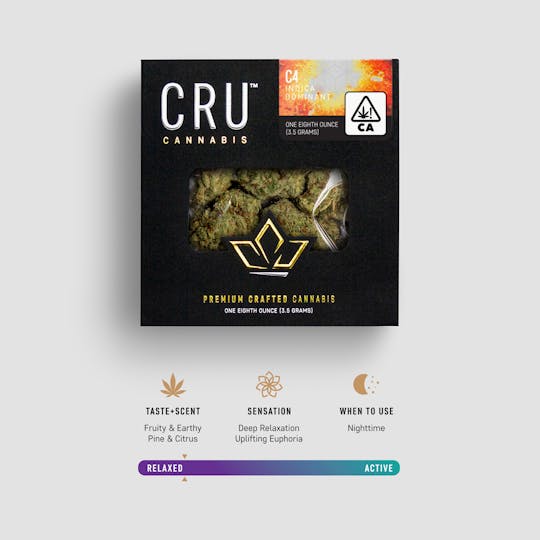 CRU Cannabis - C4 (3.5 Grams) - 1