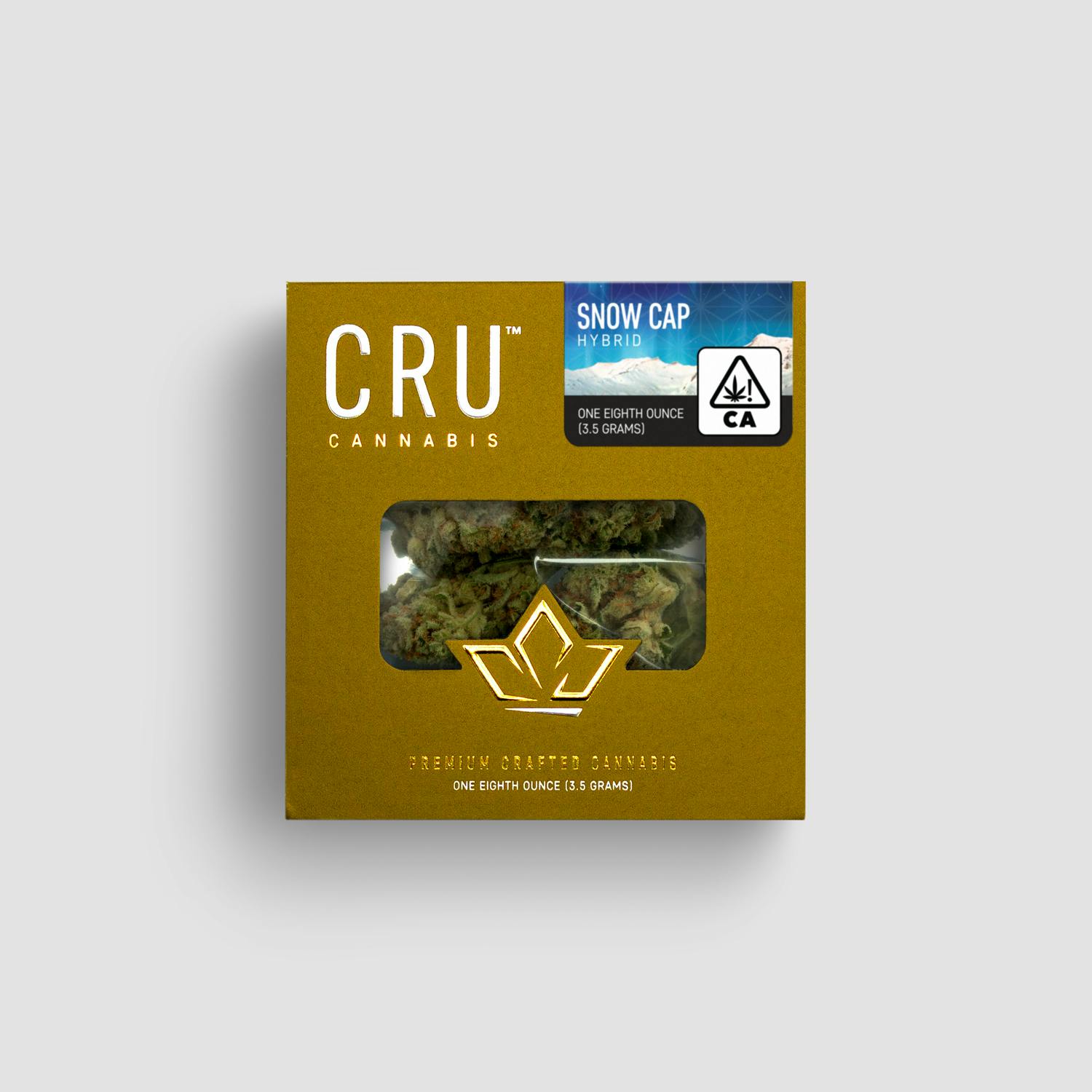 CRU Cannabis - Snow Cap (3.5 Grams) - 1