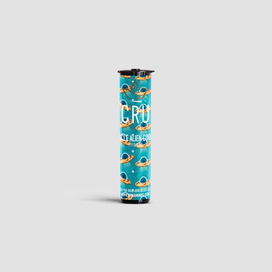 CRU Cannabis - Miracle Alien Cookies (0.5G Pre-Roll) - 1