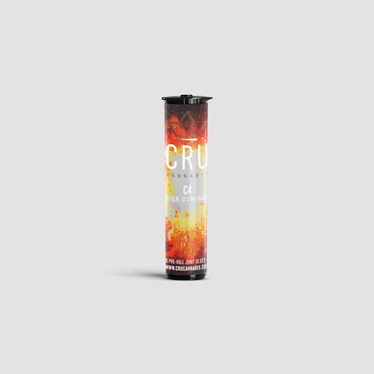 CRU Cannabis - C4 (0.5G Pre-Roll) - 1