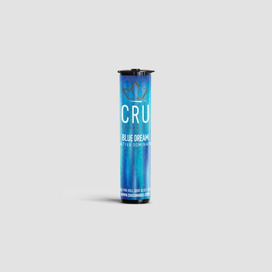 CRU Cannabis - Blue Dream (0.5G Pre-Roll) - 1