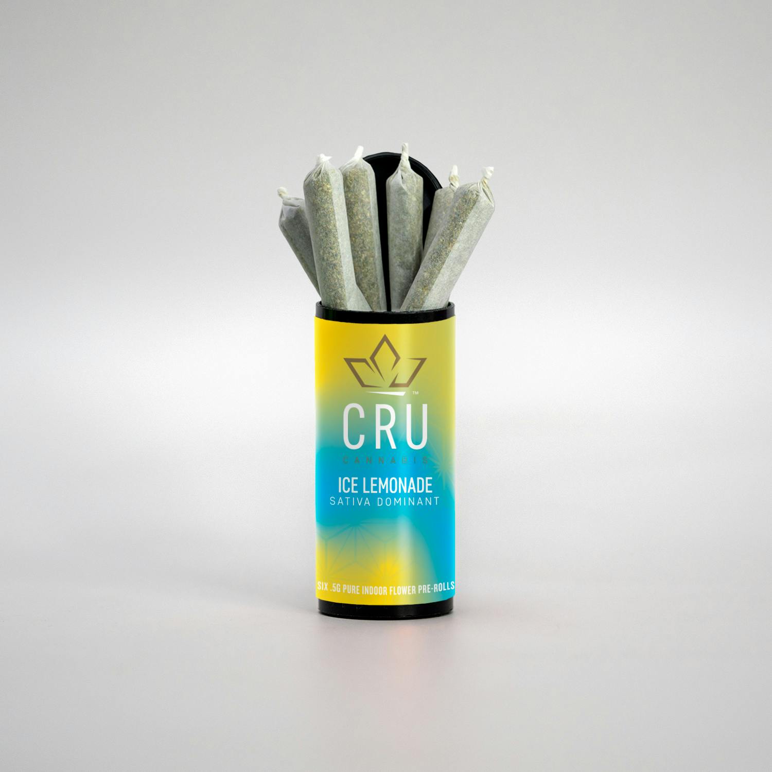 CRU Cannabis - Ice Lemonade (0.5G Pre-Roll 6 pack) - 1