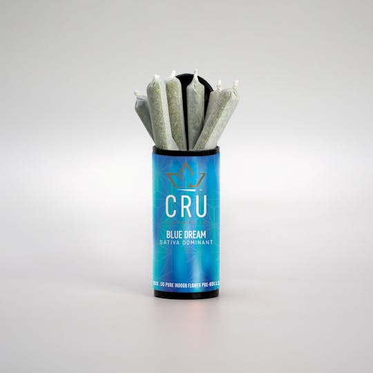 CRU Cannabis - Blue Dream (0.5G Pre-Roll 6 pack) - 1