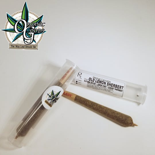 Organic Goods - Old Lemon Sherbert Pre-Roll - 1
