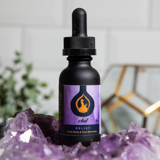 Mind Body & Soul Support - Relief 1 oz 1000mg CBD Tincture - 1