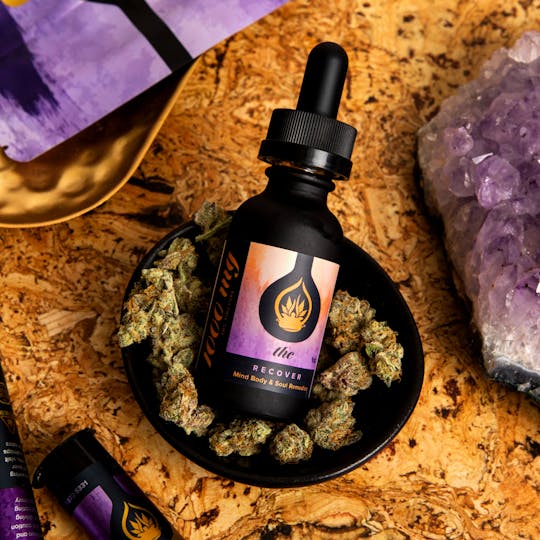 Mind Body & Soul Support - Recover 1 oz 1000mg THC Tincture - 1