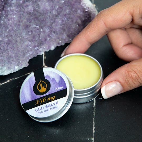 Mind Body & Soul Support - Relief .5 oz 250mg CBD Salve (Travel Size) - 1