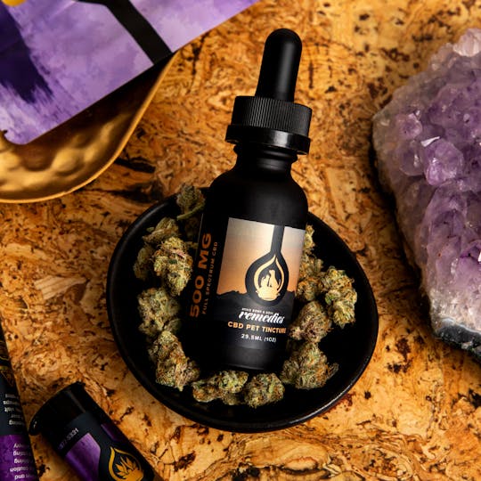 Mind Body & Soul Support - PET TINCTURE - 1OZ 500MG CBD - 1