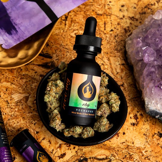 Mind Body & Soul Support - Recharge 1 oz 1000mg CBG Tincture - 1