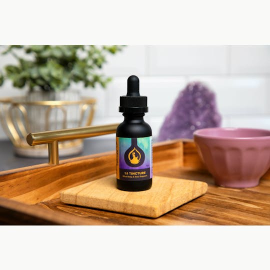 Mind Body & Soul Support - Renew 1 oz 1000mg 1:1 CBD:CBG Tincture - 1