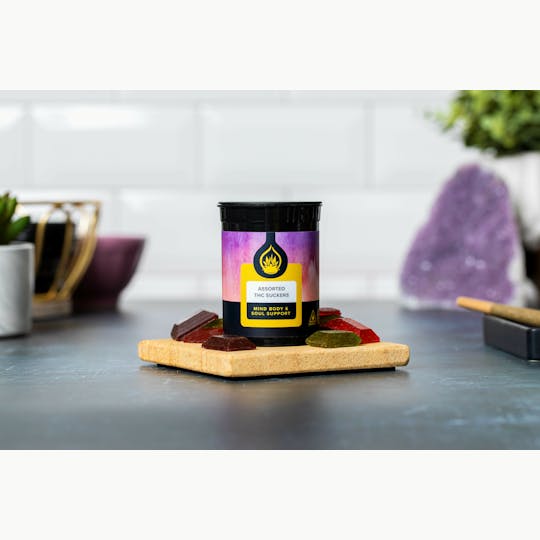 Mind Body & Soul Support - 400mg THC Suckers (10mg ea.) - 1