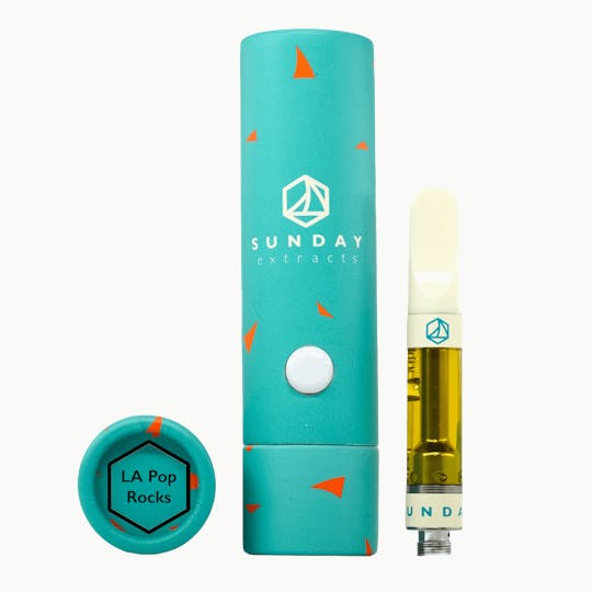Sunday Extracts - 1g LA Pop Rocks Cartridge - 1