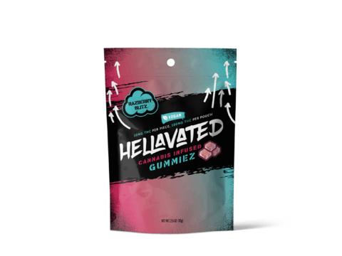 Hellavated - Razberry Blitz Gummiez 100 mg - 1