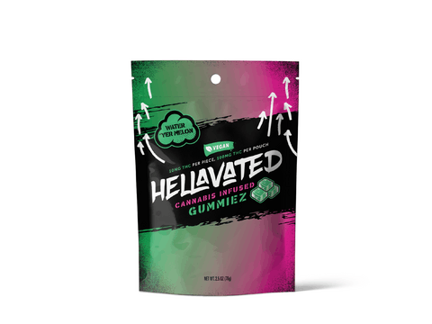 Hellavated - Water 'Yer Melon Gummiez 100 mg - 1