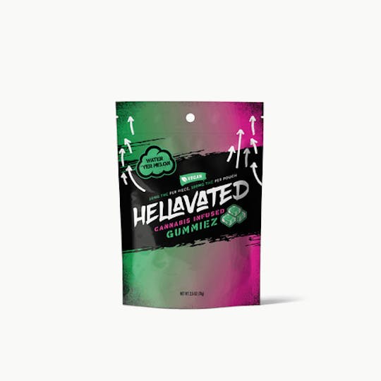 Hellavated - Water 'Yer Melon Gummiez 100 mg - 1