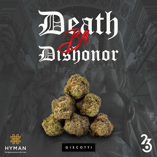 HYMAN - Death B4 Dishonor - Giscotti | 3.5G Pre-Pack | HYMAN x 263 | MED - 1