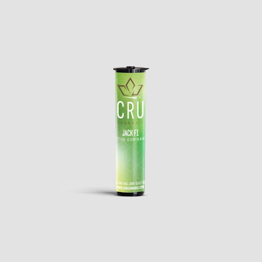 CRU Cannabis - Jack F1 (0.5G Pre-Roll) - 1