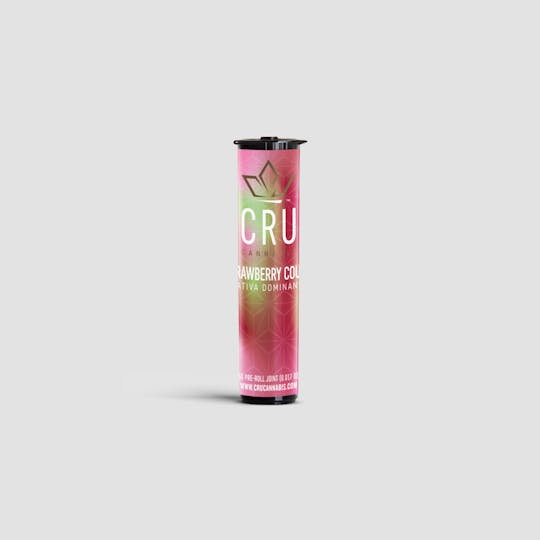 CRU Cannabis - Strawberry Cough (0.5G Pre-Roll) - 1