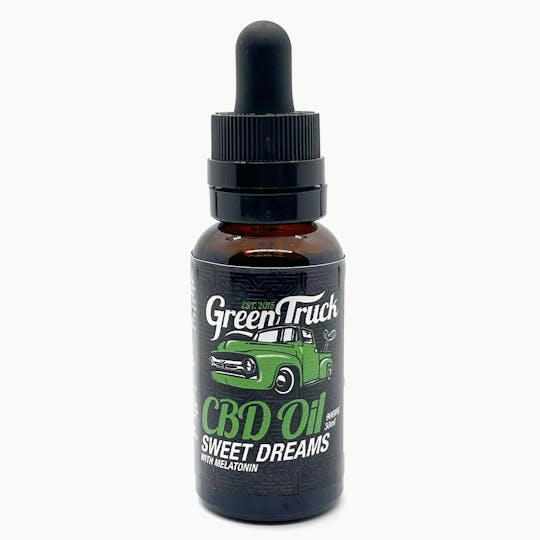 Green Truck - CBD Oil Tincture - Sweet Dreams with Melatonin (900 MG) - 1