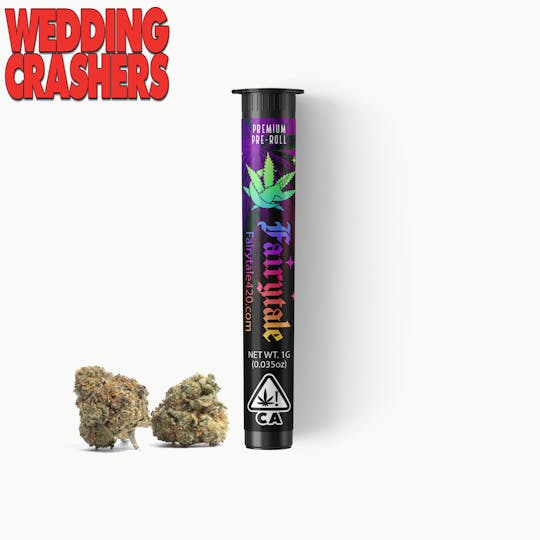 Fairytale - FAIRYTALE | 1 Gram Indoor Pre-roll "Wedding Crashers" (SATIVA) 24.58% THC - 1