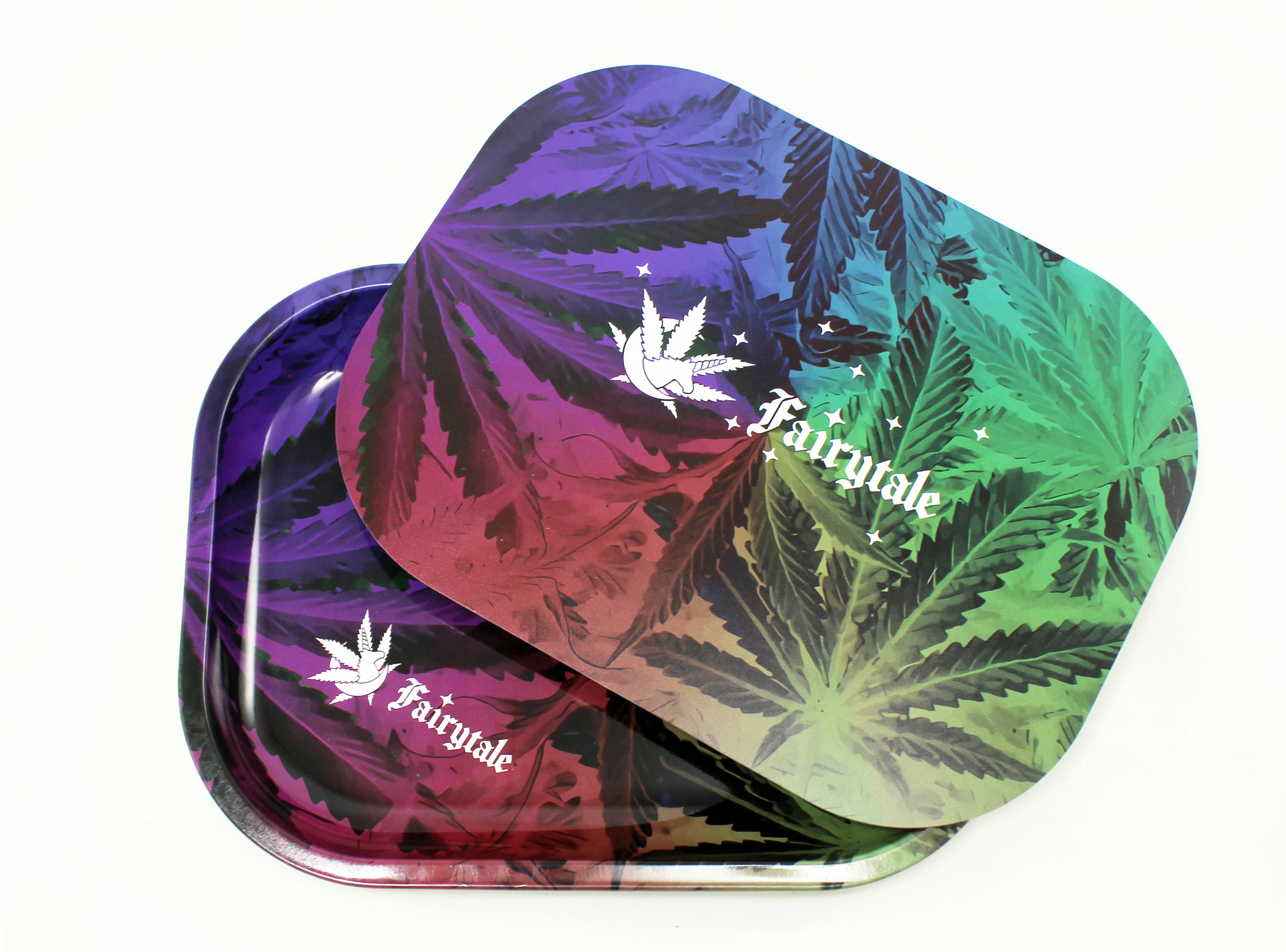 Fairytale - FAIRYTALE | 7"x5.5" metal rolling tray with magnetic lid - 1