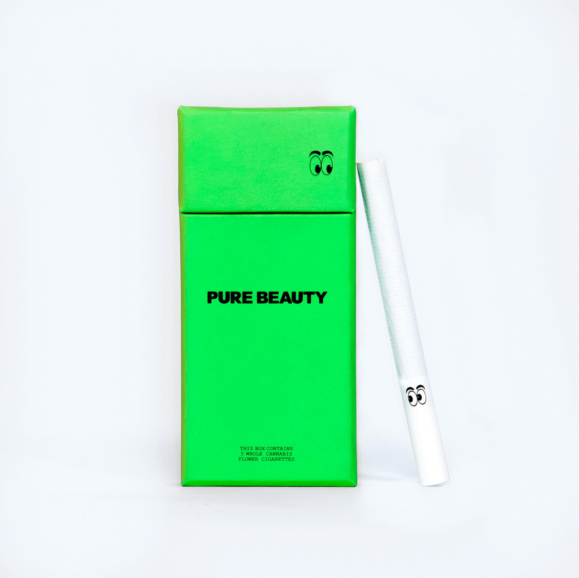 Pure Beauty - Fresh | Cannabis Cigarette 5pk (3.5g) | 100% Indoor Flower - 1