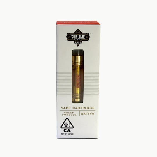 Sublime - Sublime Gold Cartridge - 0.5g Tokyo (Green Goddess) - 1