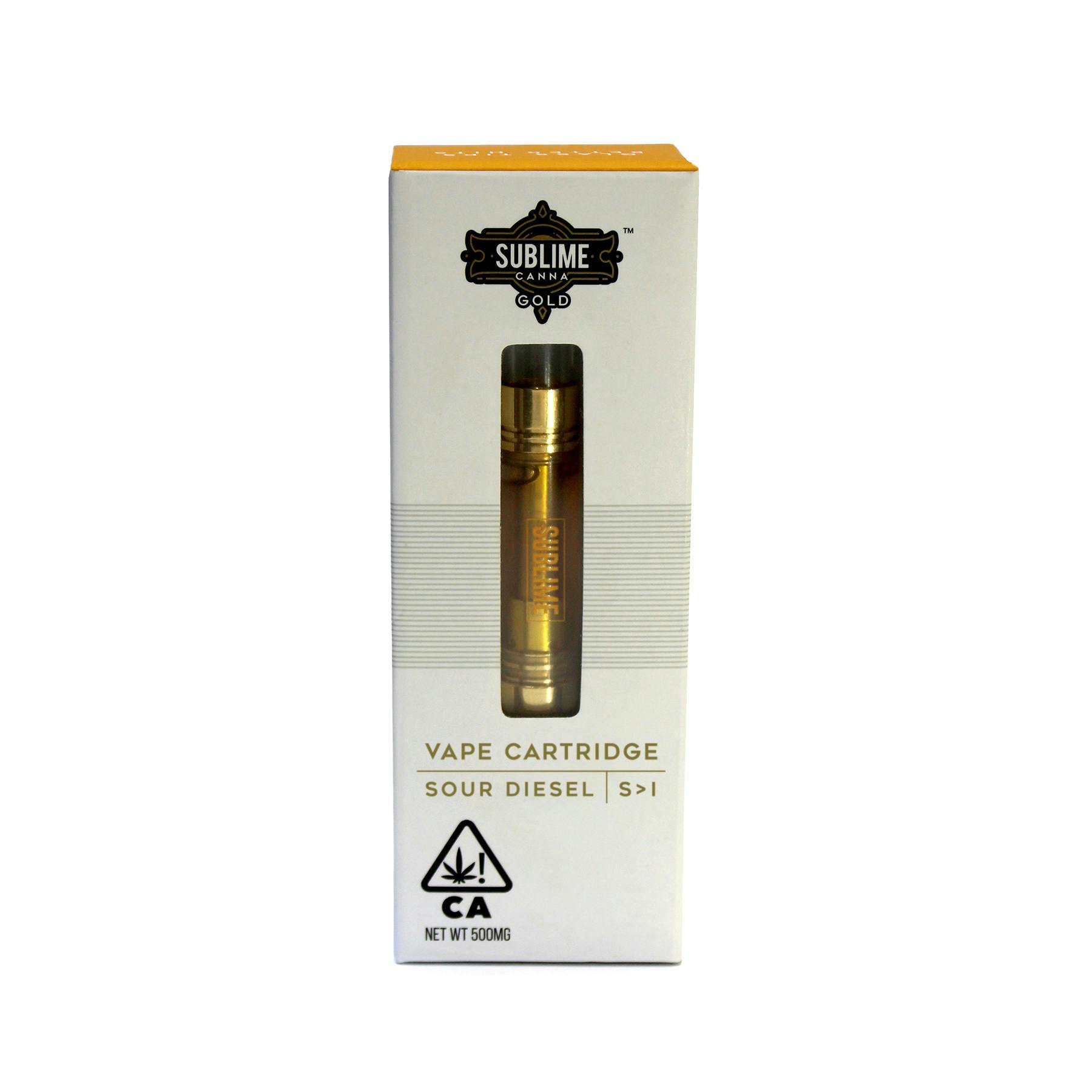 Sublime - Sublime Gold Cartridge - 0.5g Rio (Sour Diesel) - 1