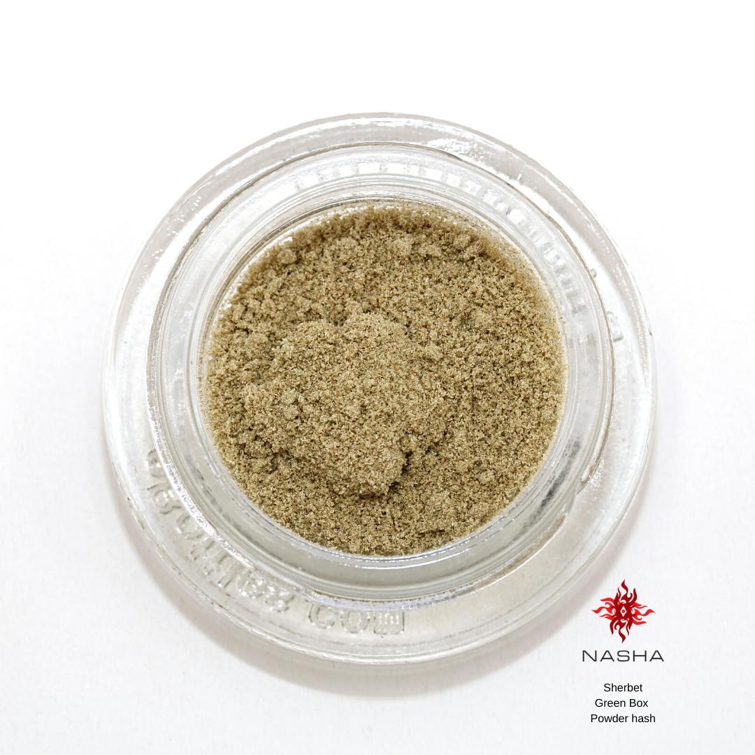 NASHA - Sherbet Green Powder Hash - 1