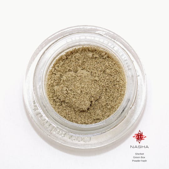 NASHA - Sherbet Green Powder Hash - 1