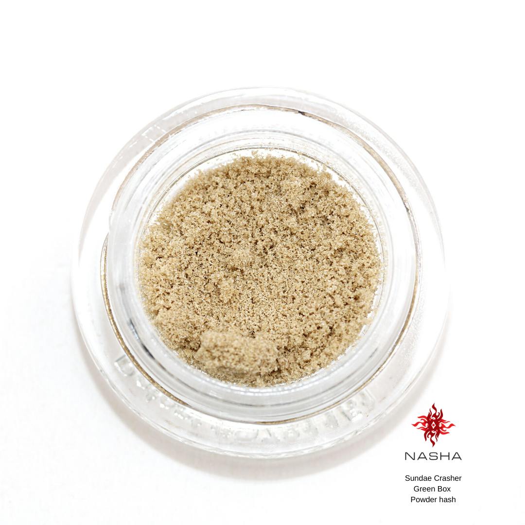 NASHA - Sundae Crasher Green Powder Hash - 1