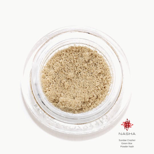 NASHA - Sundae Crasher Green Powder Hash - 1