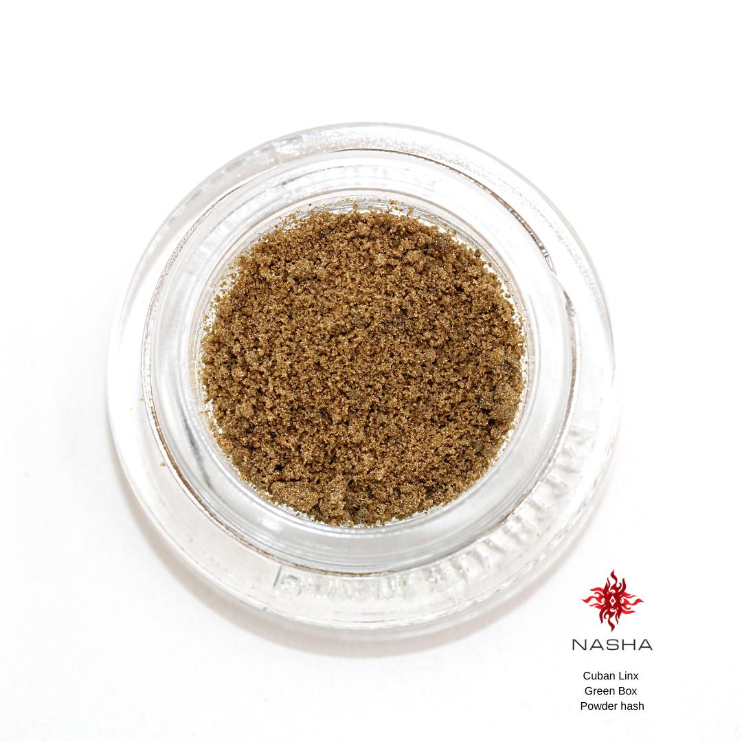 NASHA - Cuban Linx Green Powder Hash - 1