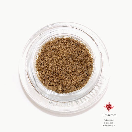 NASHA - Cuban Linx Green Powder Hash - 1