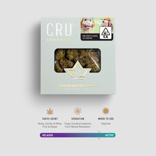 CRU Cannabis - Animal Face (3.5 Grams) - 1