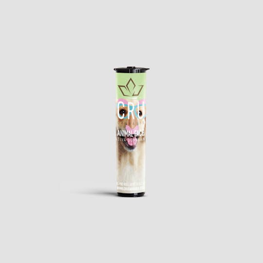CRU Cannabis - Animal Face (0.5G Pre-Roll) - 1