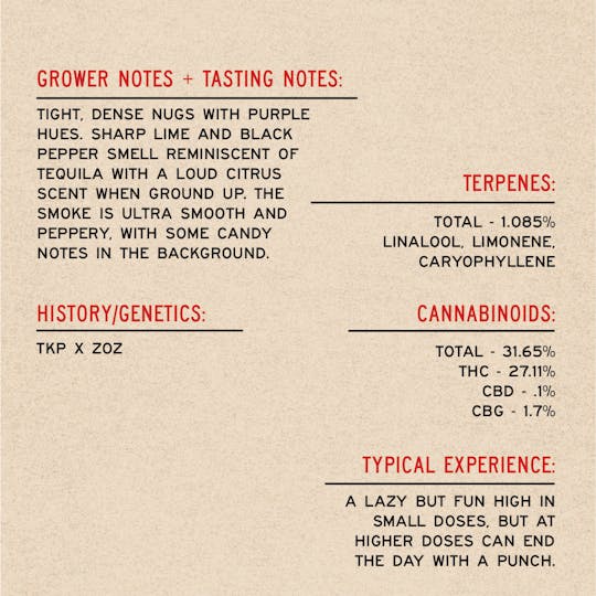 Glorious Cannabis Company - Mezcal - Superior Flowers x Glorious Cannabis Co. - 1