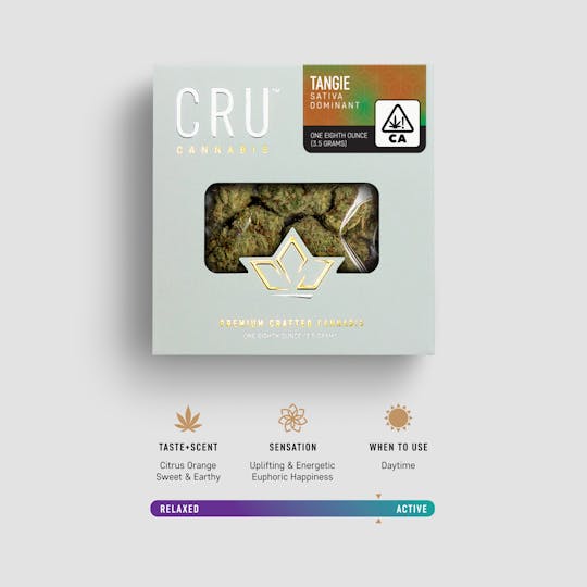 CRU Cannabis - Tangie (3.5 Grams) - 1