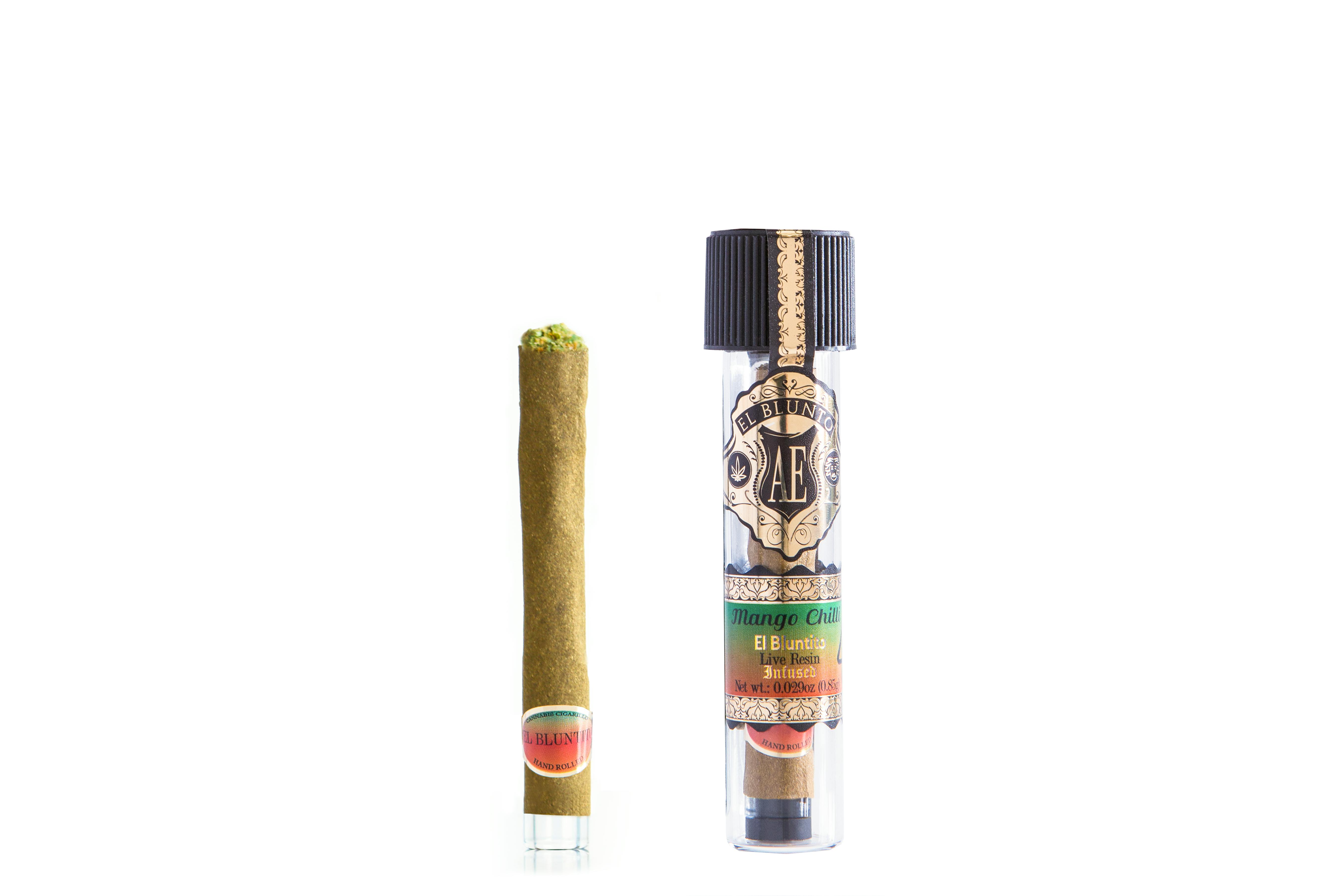El Blunto by Albert Einstone's - El Bluntito Live Resin Infused - Mango Chilli [mini blunt] - 1