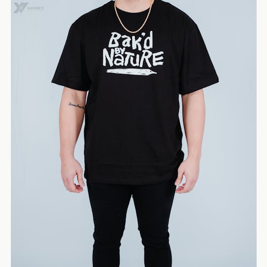 Bak'd - Bak'd By Nature T shirt-Black - 1
