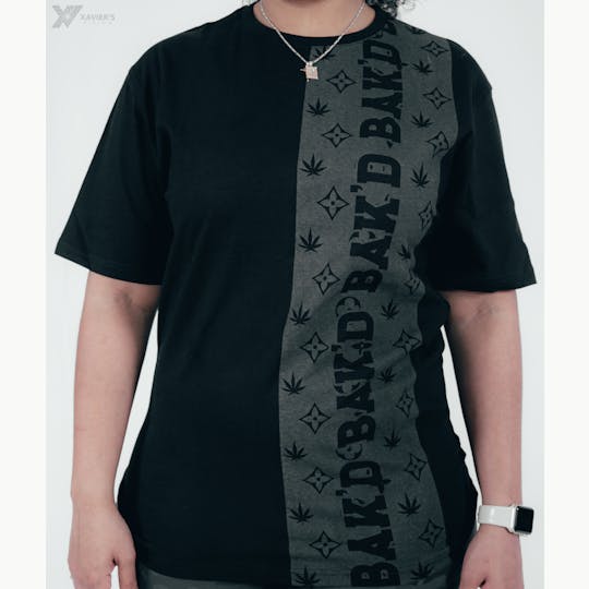 Bak'd - Bak'd Designer T Shirt-Black - 1