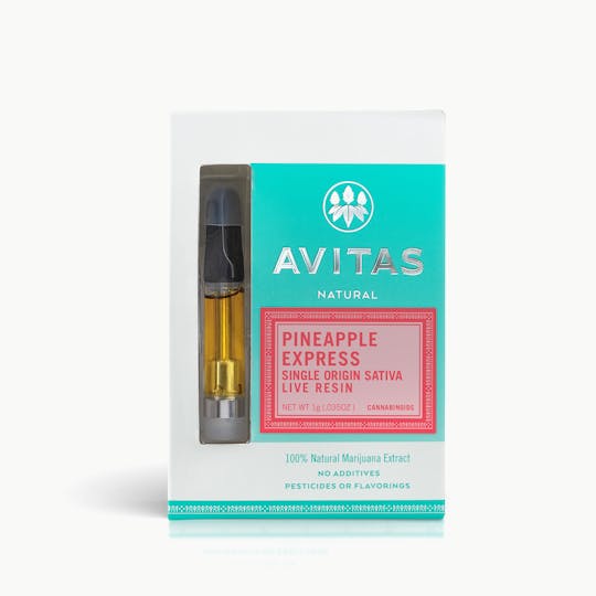 Avitas - Pineapple Express Live Resin Cartridge 1g - 1
