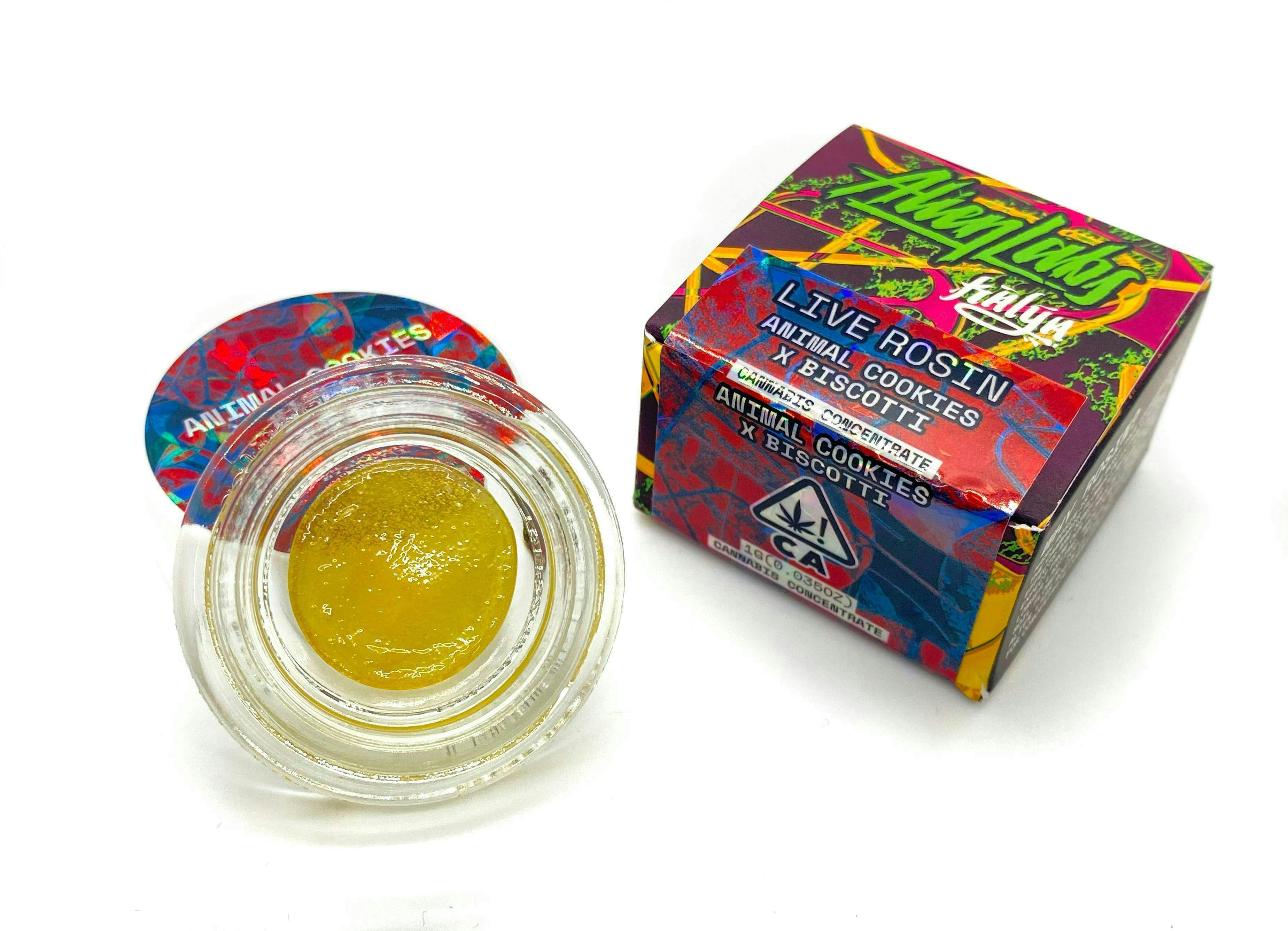 Alien Labs - Animal Cookies x Biscotti | Live Rosin | 1g - 1