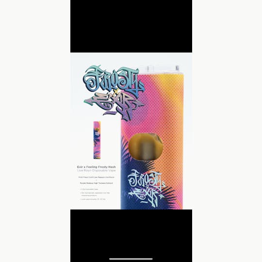 Exir - Exir x Feeling Frosty Hash Live Rosin Disposables - 1