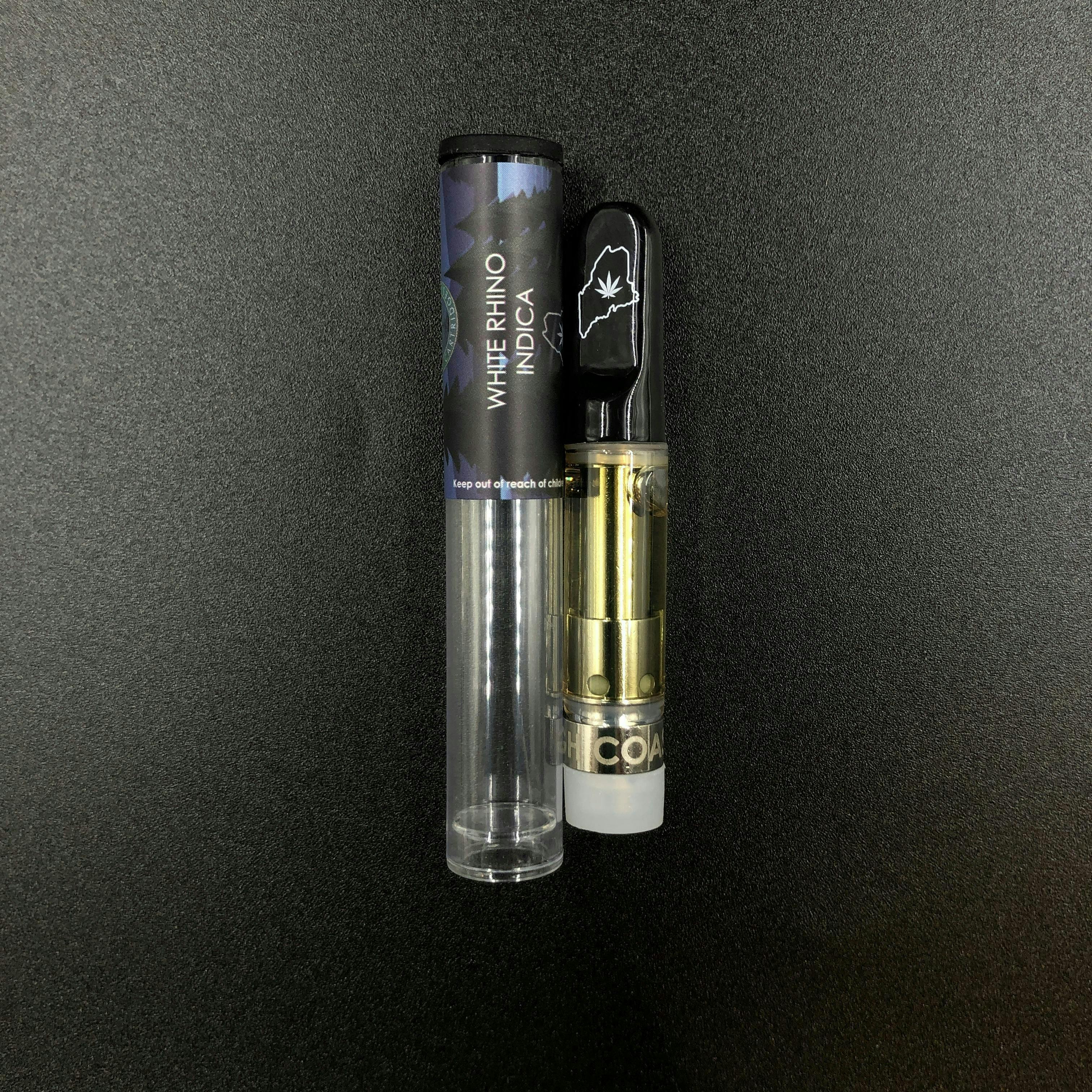 Indico - HIGHCOAST 1g White Rhino THC Distillate Cart - 1