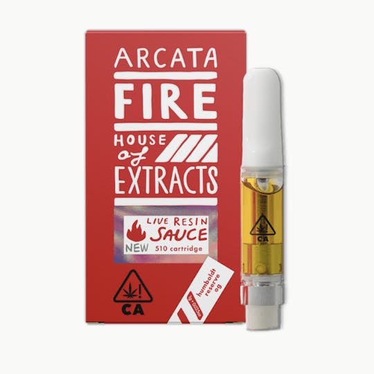Arcata Fire - Humboldt Reserve OG - Live Resin Sauce Cart (1g) - 1