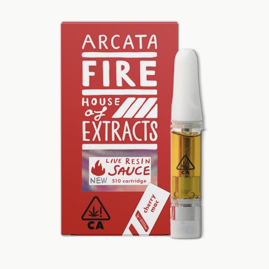 Arcata Fire - Cherry Mac - Live Resin Sauce Cart (1g) - 1
