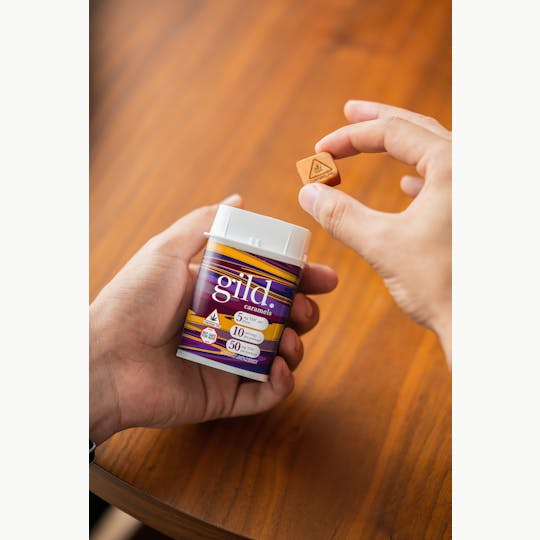 Cultivate Leicester Inc - Gild Caramels 50mg 10-Pack - 1